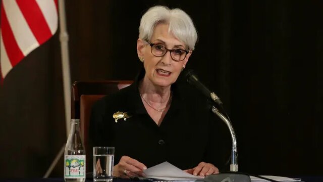 شرمن: رسیدن به توافق برای احیای برجام نزدیک است/ مقر کنسولگری ما هدف حمله ایران نبوده است شرمن: رسیدن به توافق برای احیای برجام نزدیک است/ مقر کنسولگری ما هدف حمله ایران نبوده است