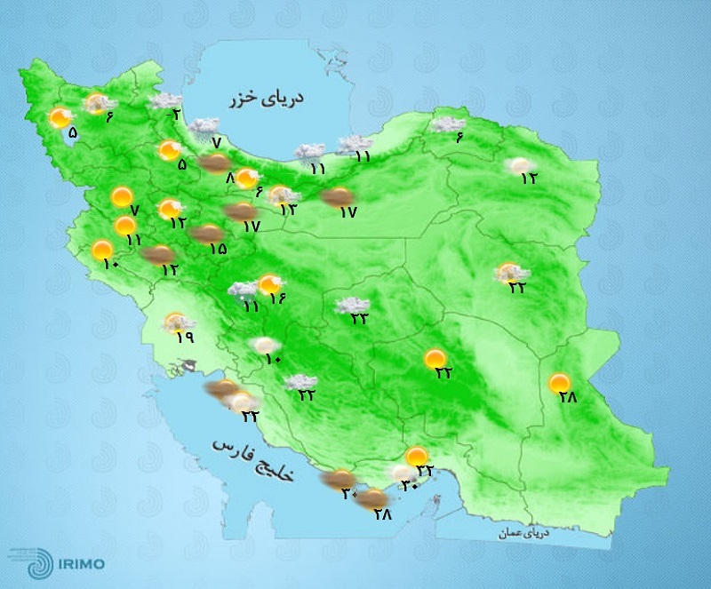 هشدار هواشناسی: سرمای زمستانی به تهران باز می گردد! هشدار هواشناسی: سرمای زمستانی به تهران باز می گردد!