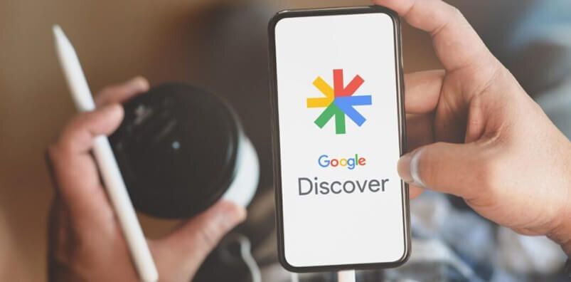 گوگل دیسکاور فیلتر شد گوگل دیسکاور فیلتر شد