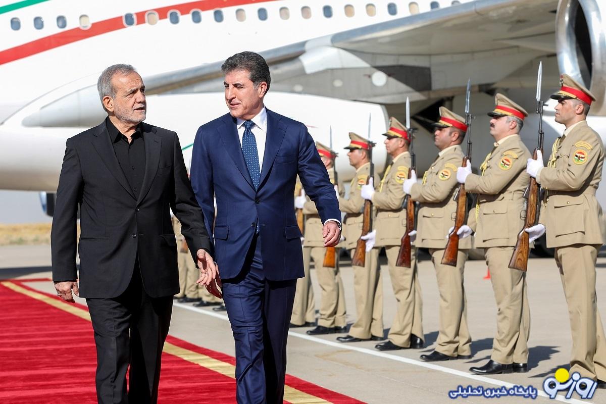 ديپلماسي شگفتانگيز پزشکیان در اولین سفر منطقه ای ديپلماسي شگفتانگيز پزشکیان در اولین سفر منطقه ای